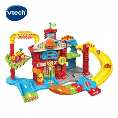 Vtech 嘟嘟車系列-消防局軌道組