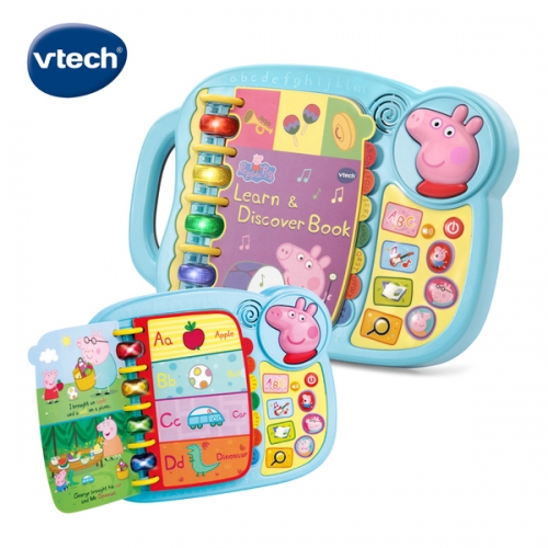 英國Vtech 粉紅豬小妹-字母故事啟蒙學習有聲書